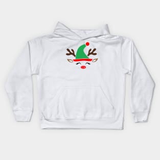 Reindeer Elf - Adorable Kids Hoodie